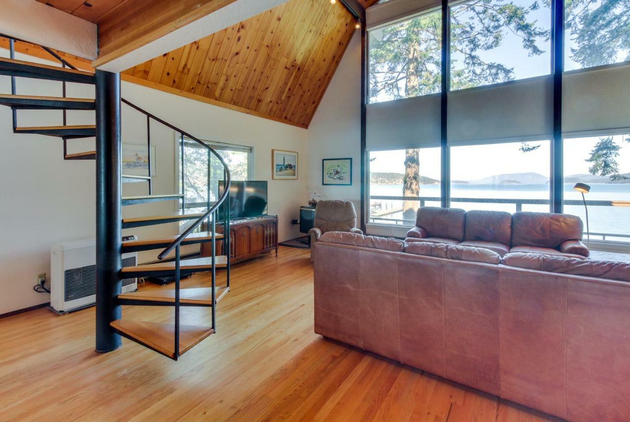 Lopez Island Hunter Bay Waterfront Home 외부 사진