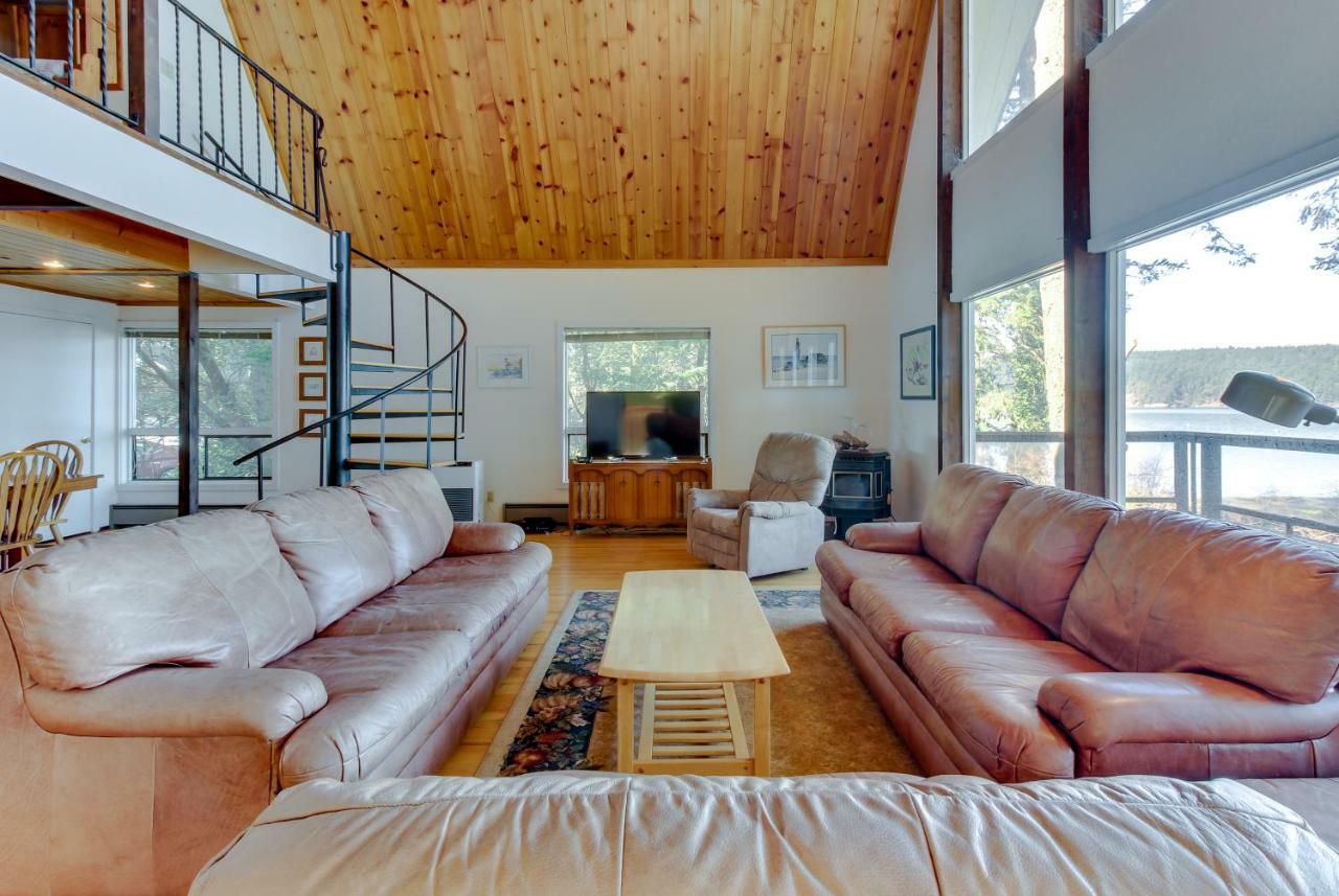 Lopez Island Hunter Bay Waterfront Home 외부 사진