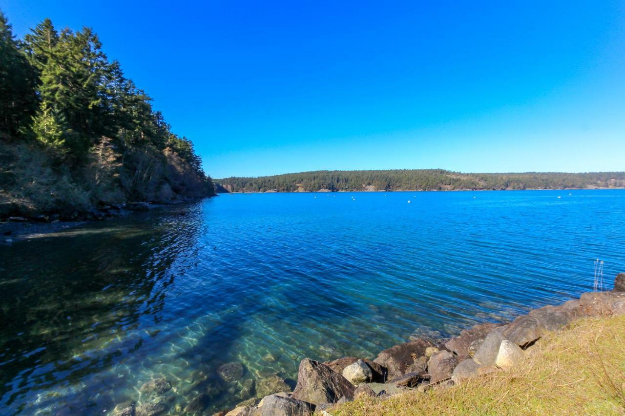 Lopez Island Hunter Bay Waterfront Home 외부 사진